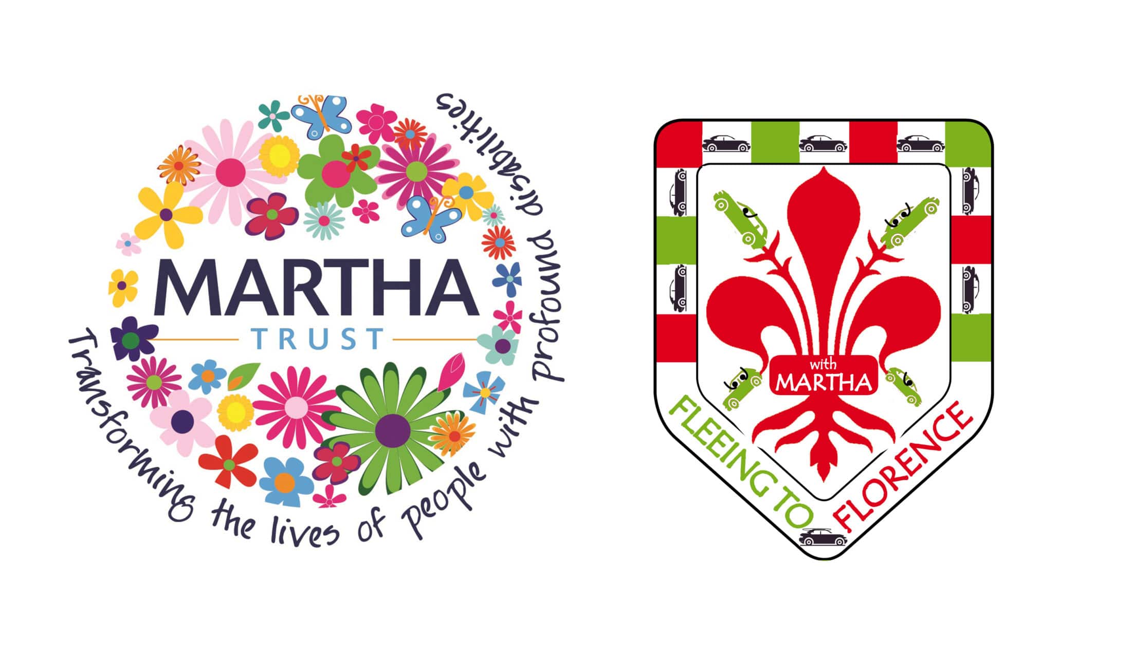 Martha Trust & Fleeing to Florence Logo